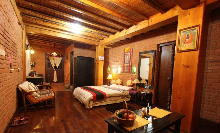 Heritage Deluxe room with wooden floor